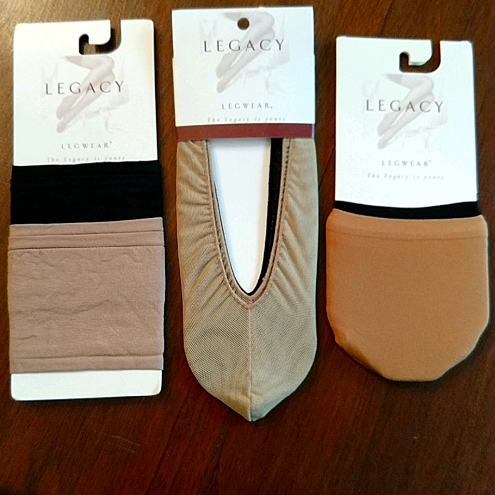 Legacy Legwear Lot of 3-NIP